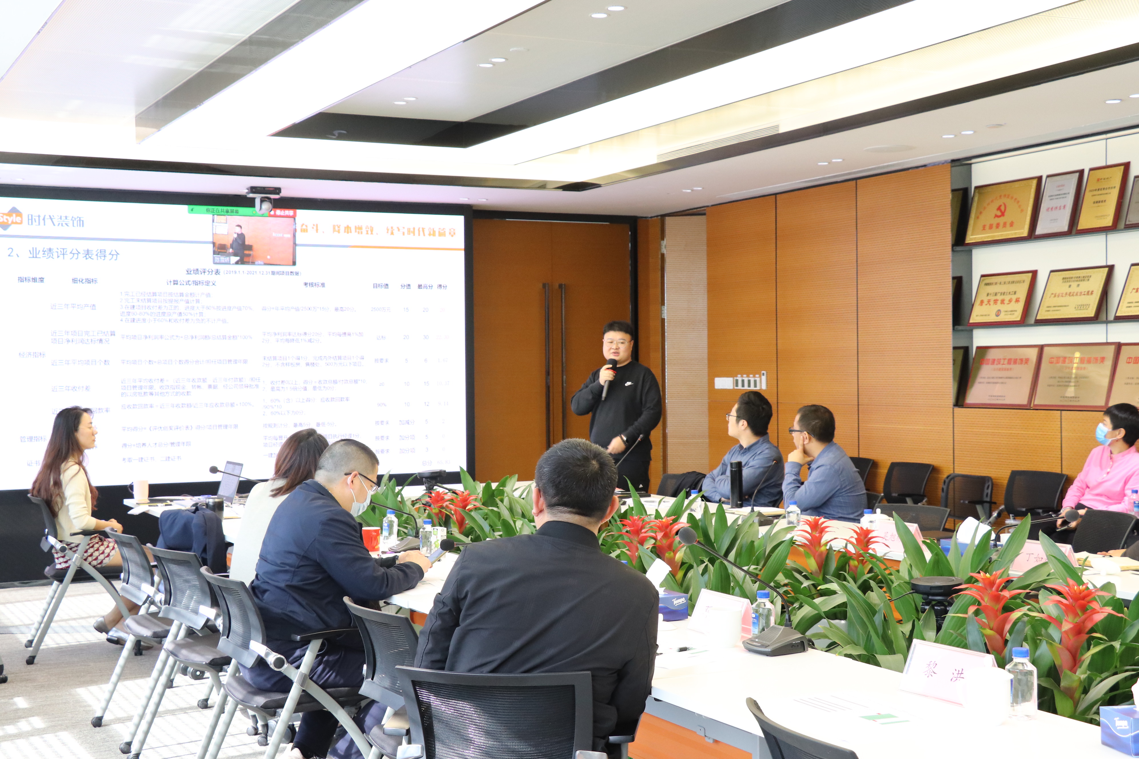 公司舉行2022年擬晉升片區總述職大會